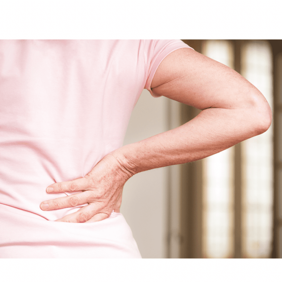Rückenschmerzen bei älteren Frauen